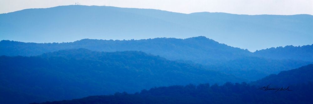 The Blue Ridge I art print by Alan Hausenflock for $57.95 CAD