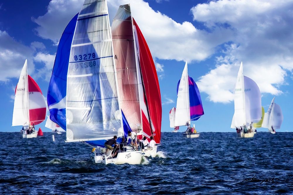 Sailing Away I art print by Alan Hausenflock for $57.95 CAD