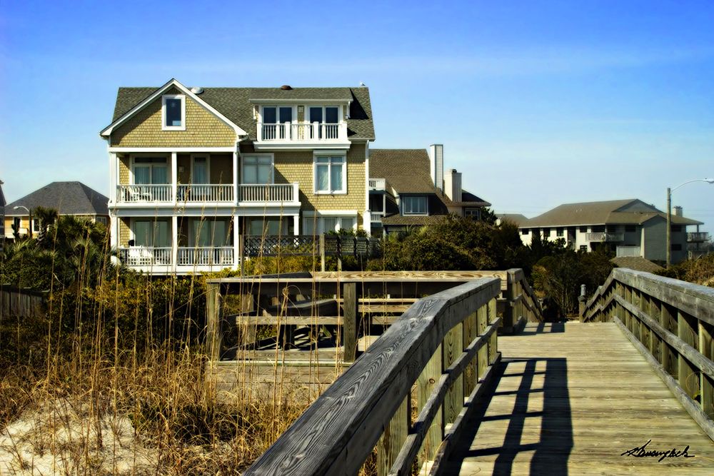 Beach House II art print by Alan Hausenflock for $57.95 CAD