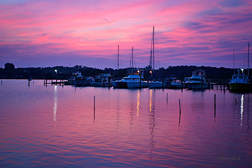 Harbor Sunrise art print by Alan Hausenflock for $57.95 CAD