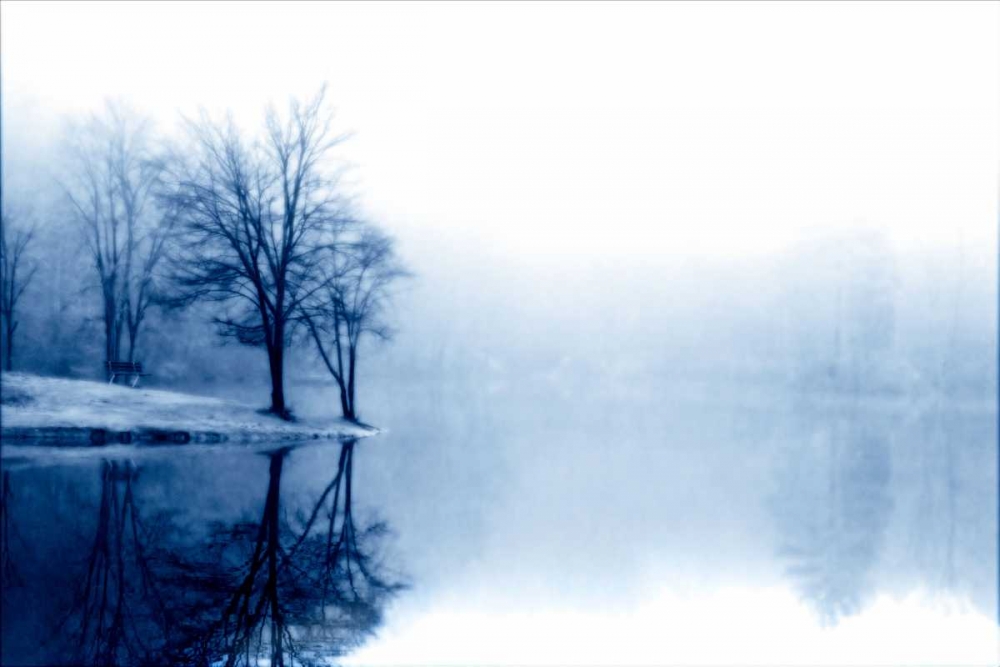Fog on the Lake III art print by Alan Hausenflock for $57.95 CAD