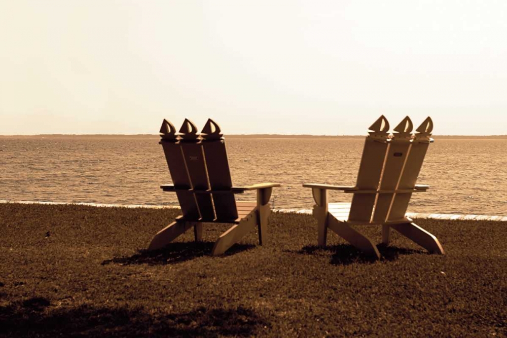 Adirondack Chairs I art print by Alan Hausenflock for $57.95 CAD