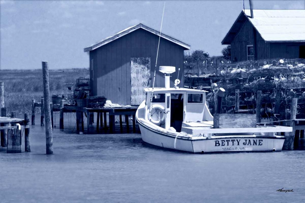 At the Dock II art print by Alan Hausenflock for $57.95 CAD