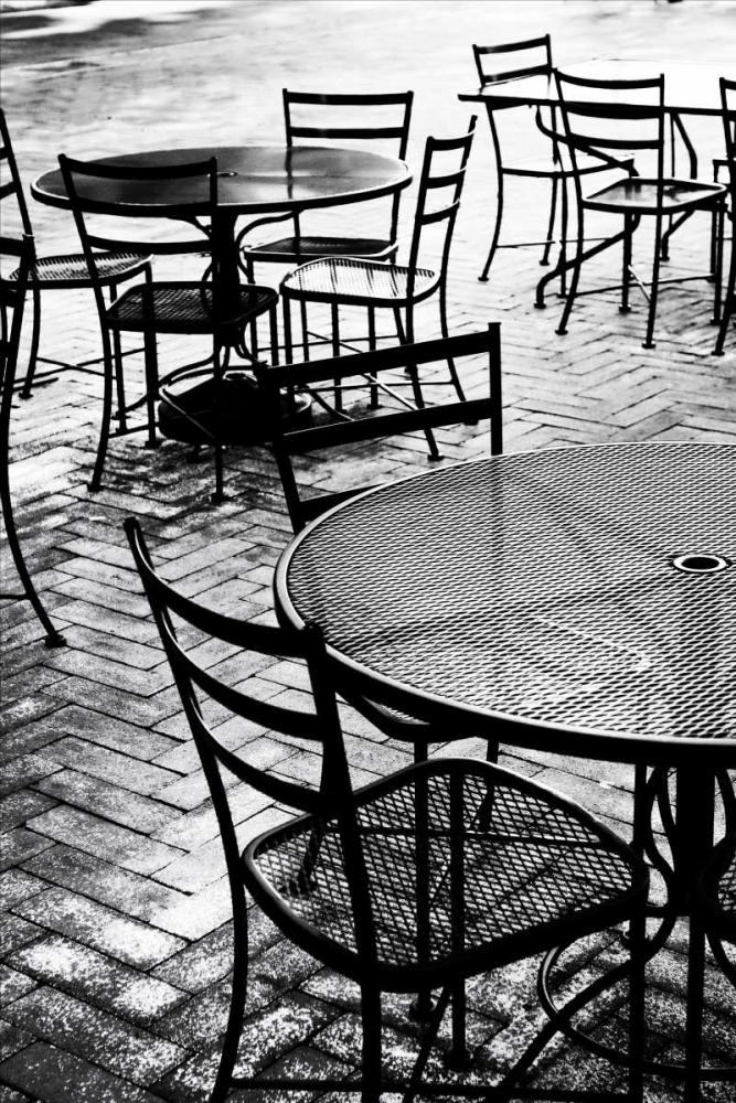 Tables and Chairs I art print by Alan Hausenflock for $57.95 CAD