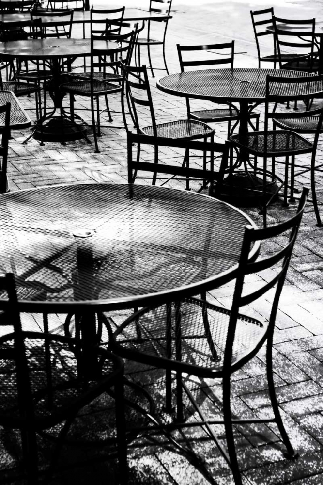 Tables and Chairs II art print by Alan Hausenflock for $57.95 CAD