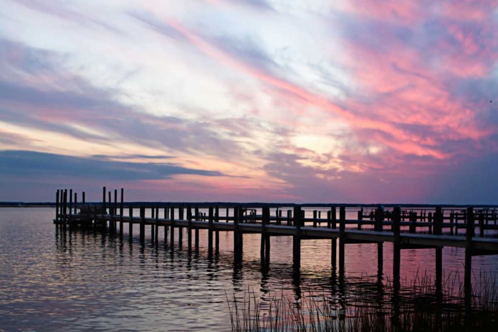 Dockside Sunset III art print by Alan Hausenflock for $57.95 CAD