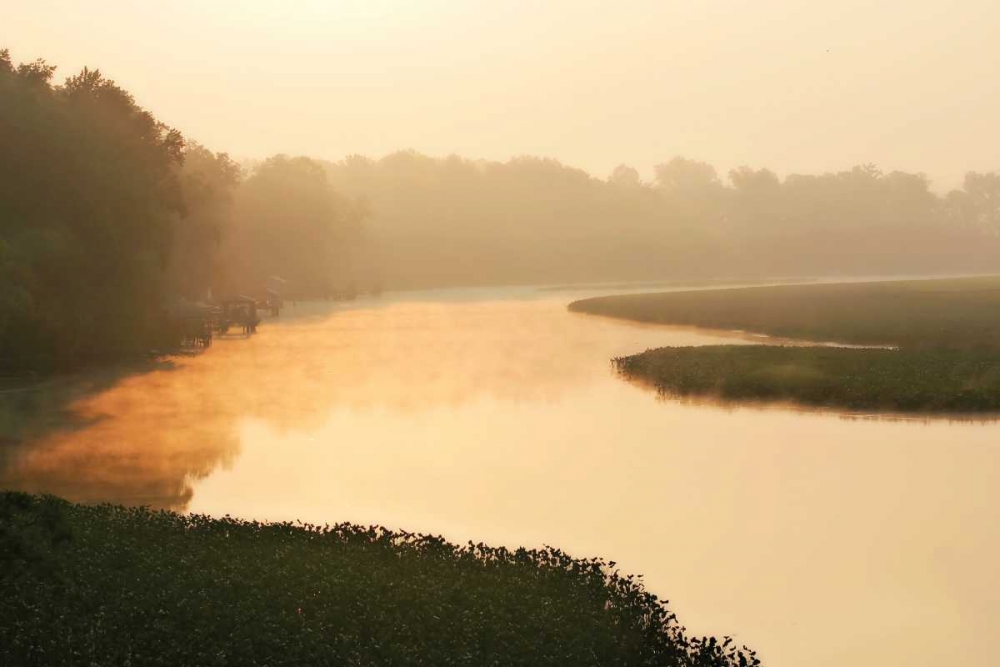 Fog on the Mattaponi II art print by Alan Hausenflock for $57.95 CAD