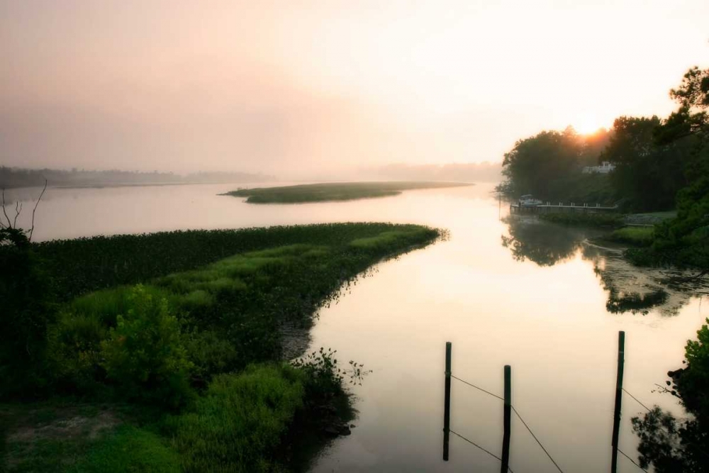 Fog on the Mattaponi VI art print by Alan Hausenflock for $57.95 CAD