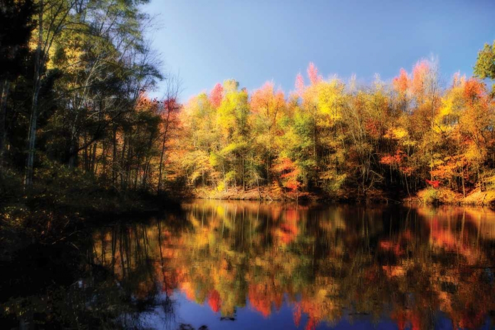 Fall at Three Lakes II art print by Alan Hausenflock for $57.95 CAD