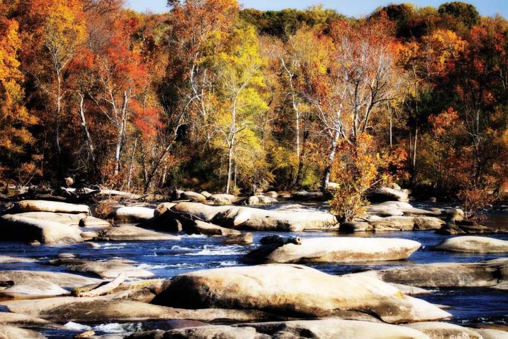 Autumn on the River I art print by Alan Hausenflock for $57.95 CAD