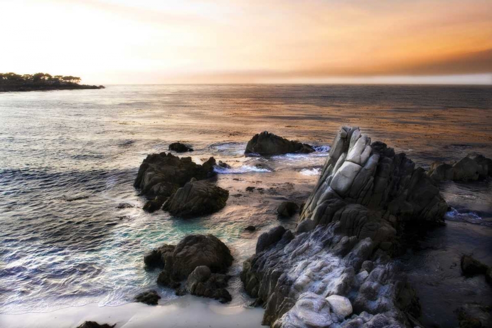 Lovers Point Sunset I art print by Alan Hausenflock for $57.95 CAD