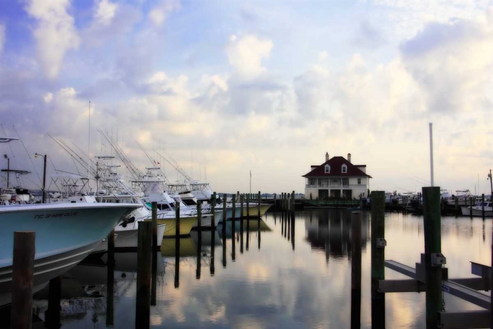 Atlantic Beach Marina I art print by Alan Hausenflock for $57.95 CAD