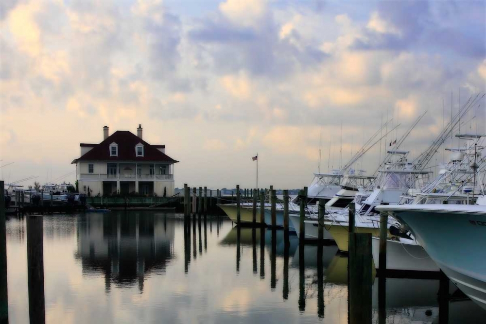 Atlantic Beach Marina II art print by Alan Hausenflock for $57.95 CAD