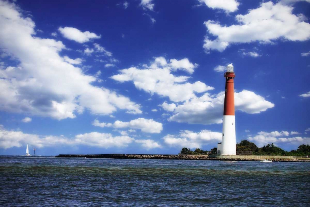 Barnegat Bay Light II art print by Alan Hausenflock for $57.95 CAD
