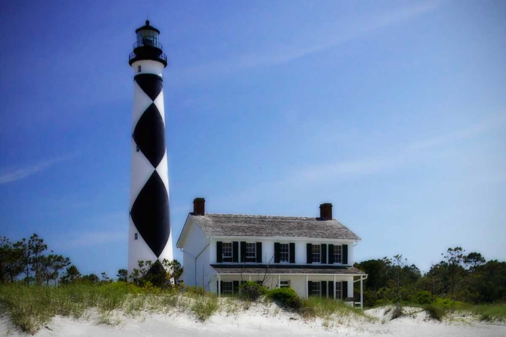 Cape Lookout Light II art print by Alan Hausenflock for $57.95 CAD