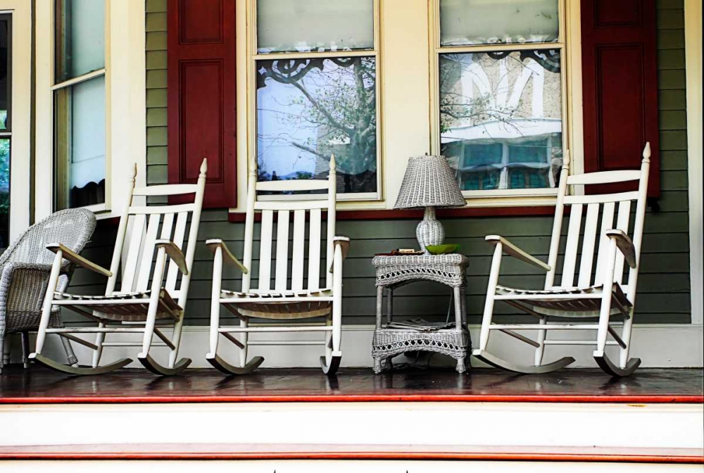 Rockers on the Porch I art print by Alan Hausenflock for $57.95 CAD