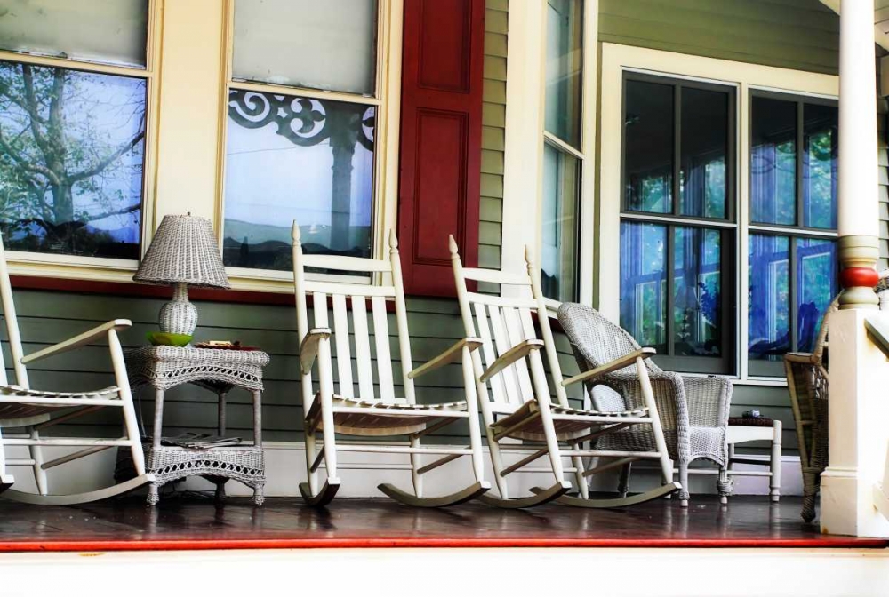 Rockers on the Porch II art print by Alan Hausenflock for $57.95 CAD