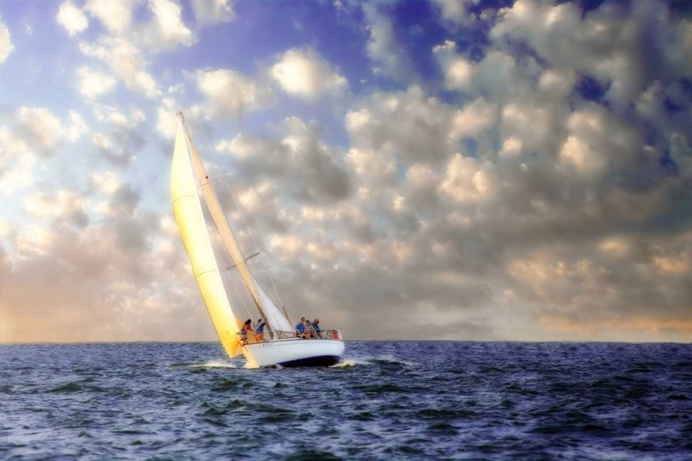 Sailing at Sunrise I art print by Alan Hausenflock for $57.95 CAD