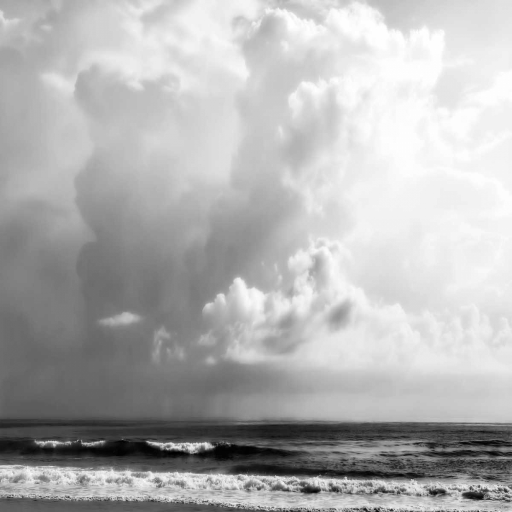Ocean Storm I Sq. BW art print by Alan Hausenflock for $57.95 CAD