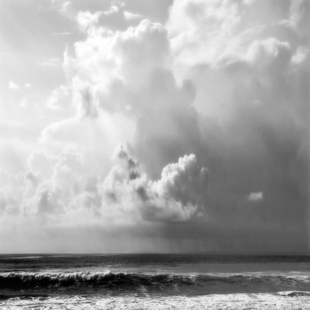 Ocean Storm II Sq. BW art print by Alan Hausenflock for $57.95 CAD