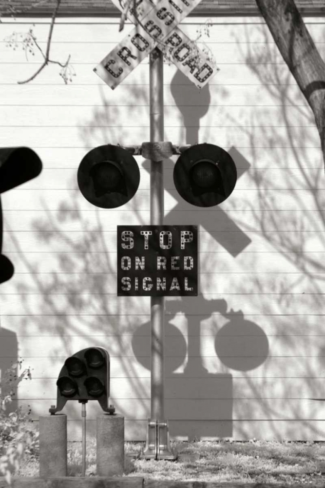 RR Signal I art print by George Johnson for $57.95 CAD