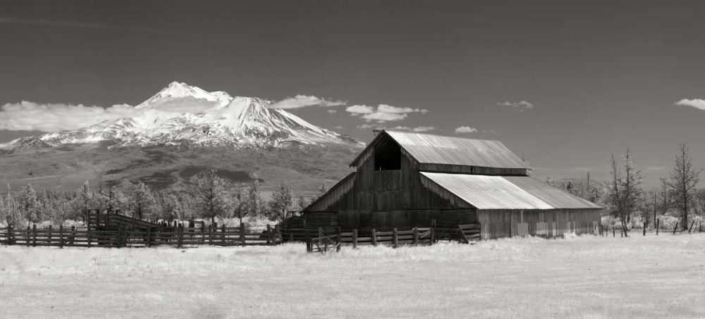 Mt. Shasta I art print by George Johnson for $57.95 CAD