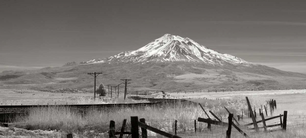 Mt. Shasta II art print by George Johnson for $57.95 CAD