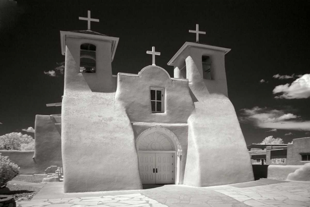 Taos Church I art print by George Johnson for $57.95 CAD