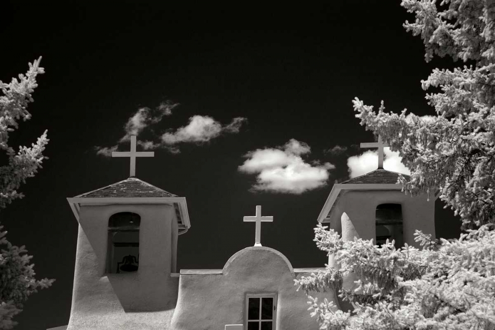 Taos Church II art print by George Johnson for $57.95 CAD