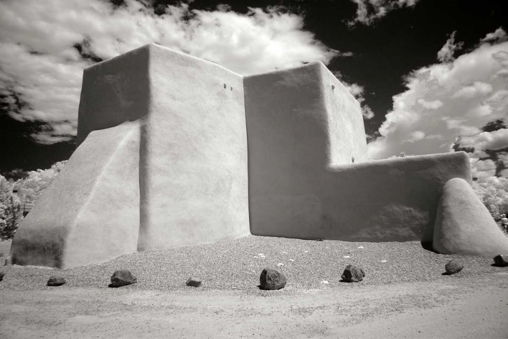 Taos Church III art print by George Johnson for $57.95 CAD