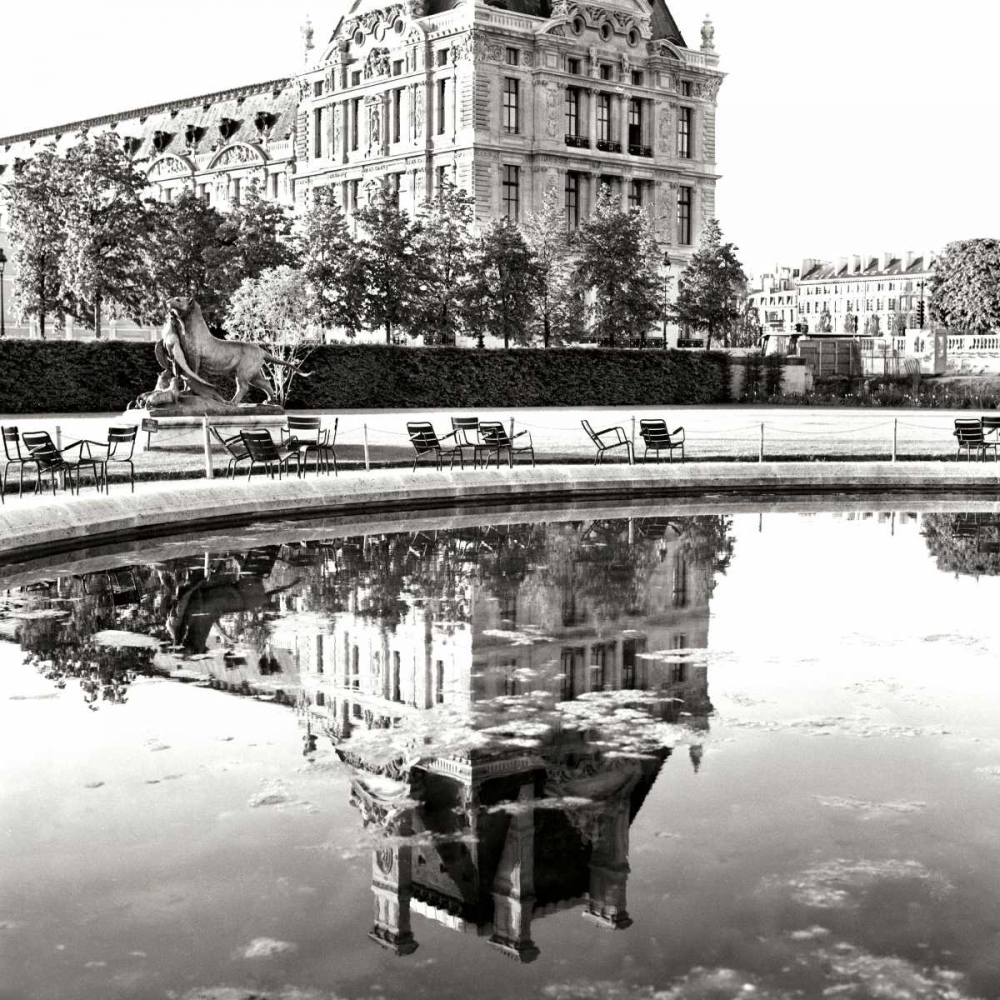 Jardin des Tuileries I art print by George Johnson for $57.95 CAD