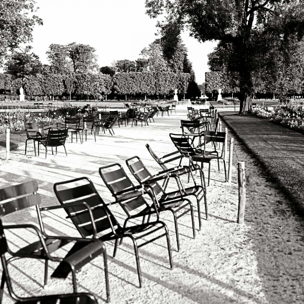 Jardin des Tuileries II art print by George Johnson for $57.95 CAD