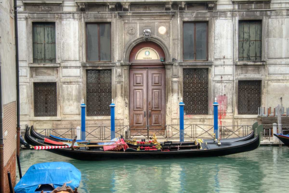 Venice Gondolas II art print by George Johnson for $57.95 CAD