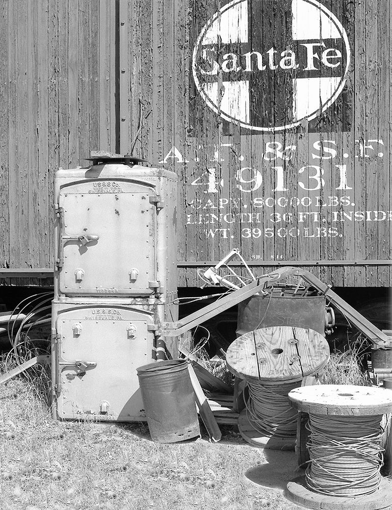 Santa Fe Out of Service art print by George Johnson for $57.95 CAD