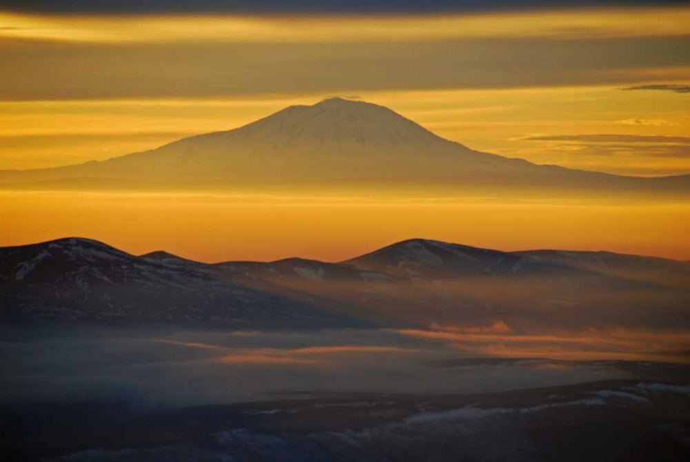 Rainier Sunset III art print by Brian Kidd for $57.95 CAD