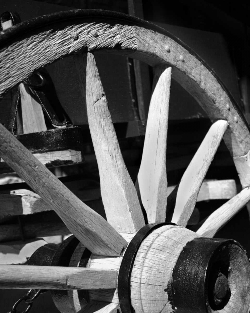 Wagon Wheel I art print by Scott Larson for $57.95 CAD
