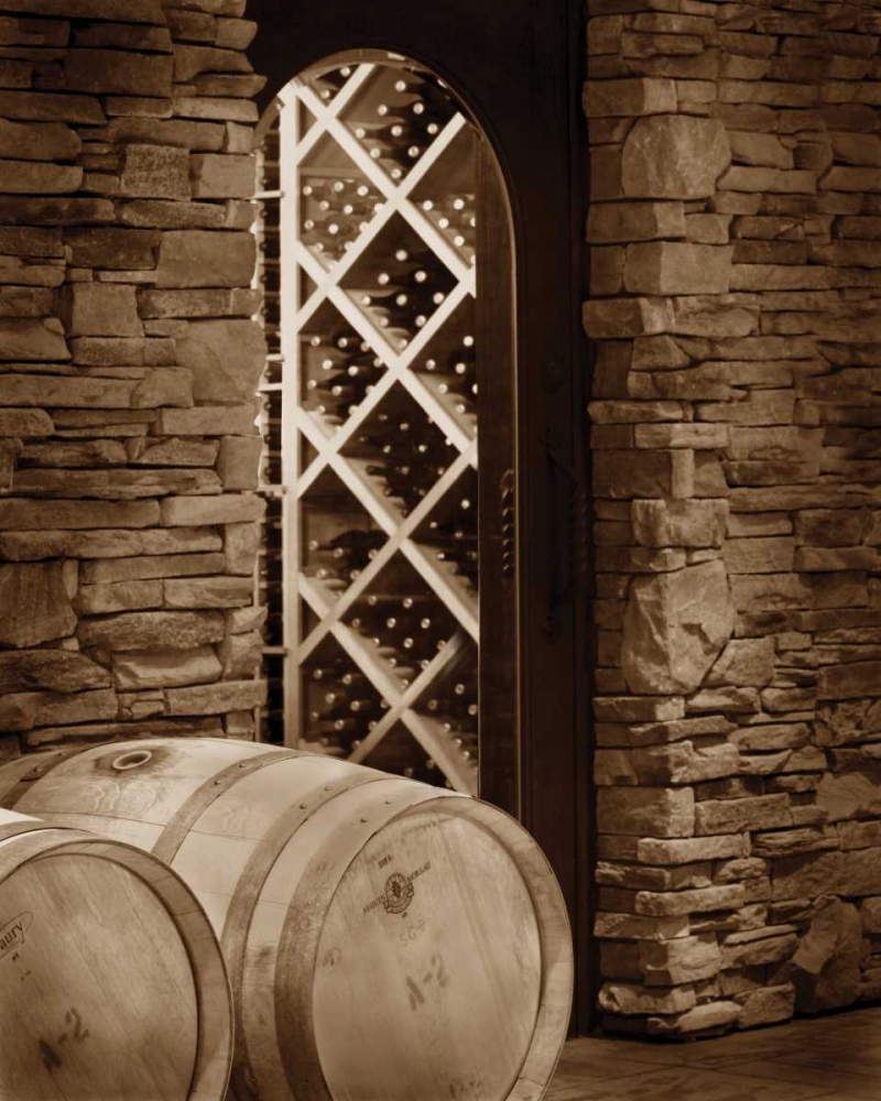 Wine Cellar II art print by Scott Larson for $57.95 CAD
