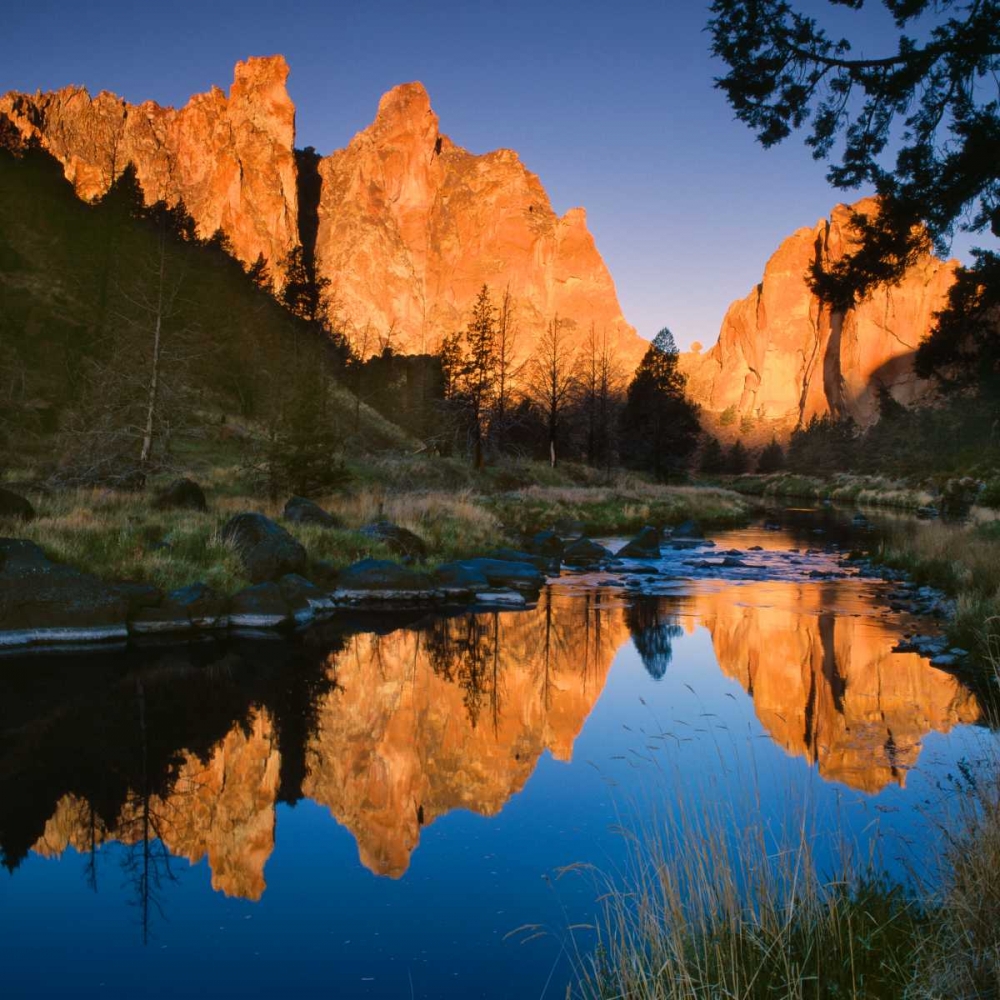 Smith Rock State Park art print by Ike Leahy for $57.95 CAD
