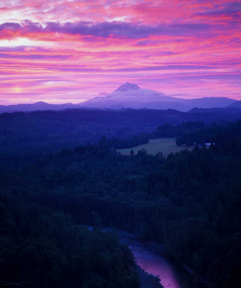Mt. Hood XVII art print by Ike Leahy for $57.95 CAD