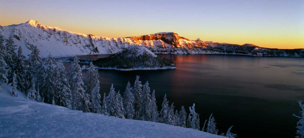 Crater Lake II art print by Ike Leahy for $57.95 CAD