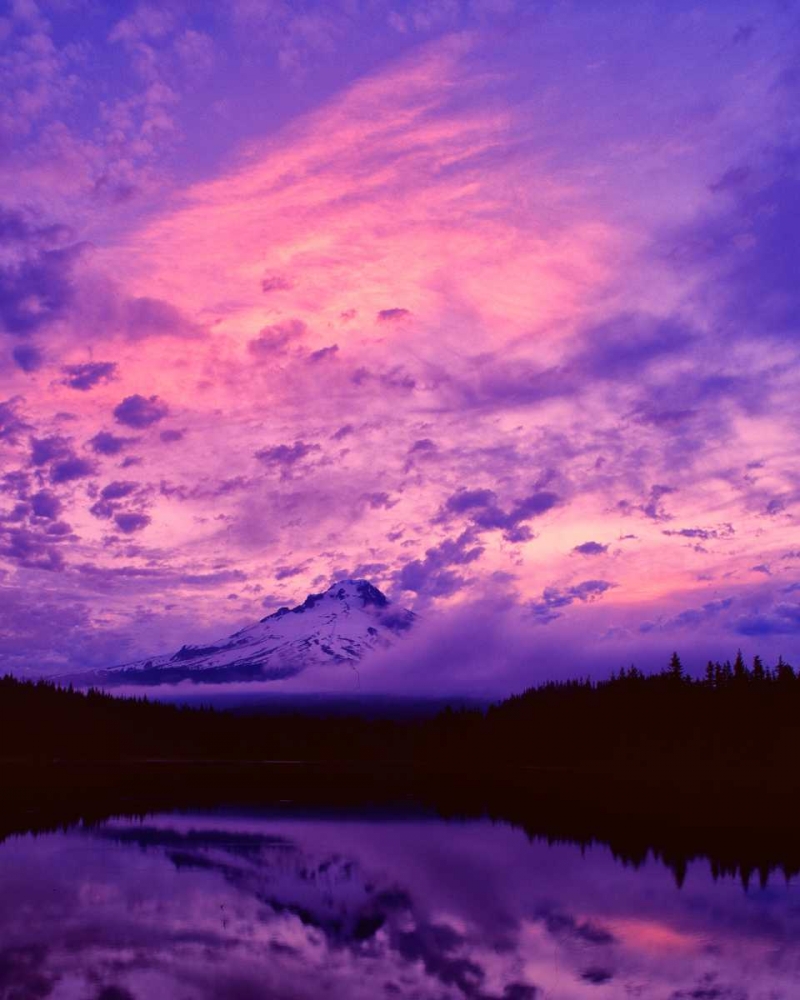 Mt. Hood XXI art print by Ike Leahy for $57.95 CAD