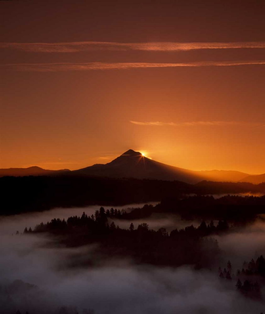 Mt. Hood XXVI art print by Ike Leahy for $57.95 CAD