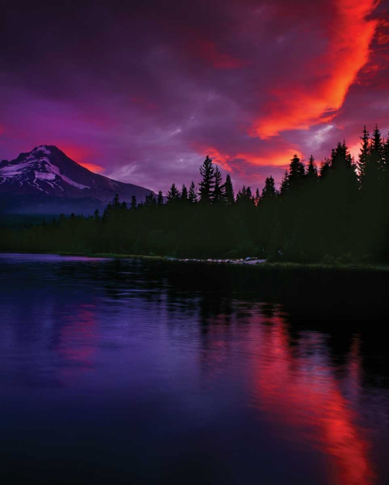 Mt. Hood XXVII art print by Ike Leahy for $57.95 CAD