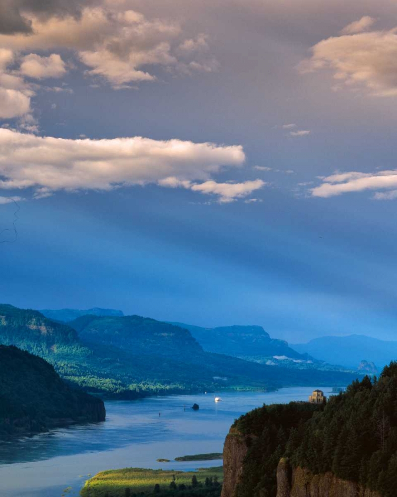 Columbia River Gorge VIII art print by Ike Leahy for $57.95 CAD