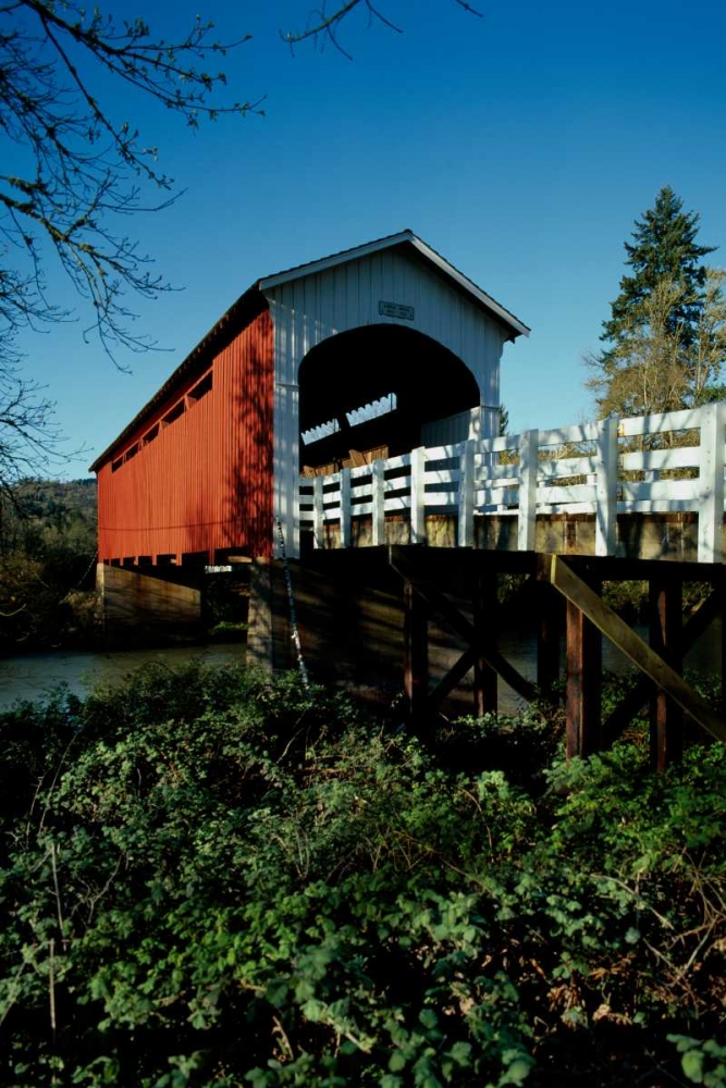 Currin Covered Bridge art print by Ike Leahy for $57.95 CAD