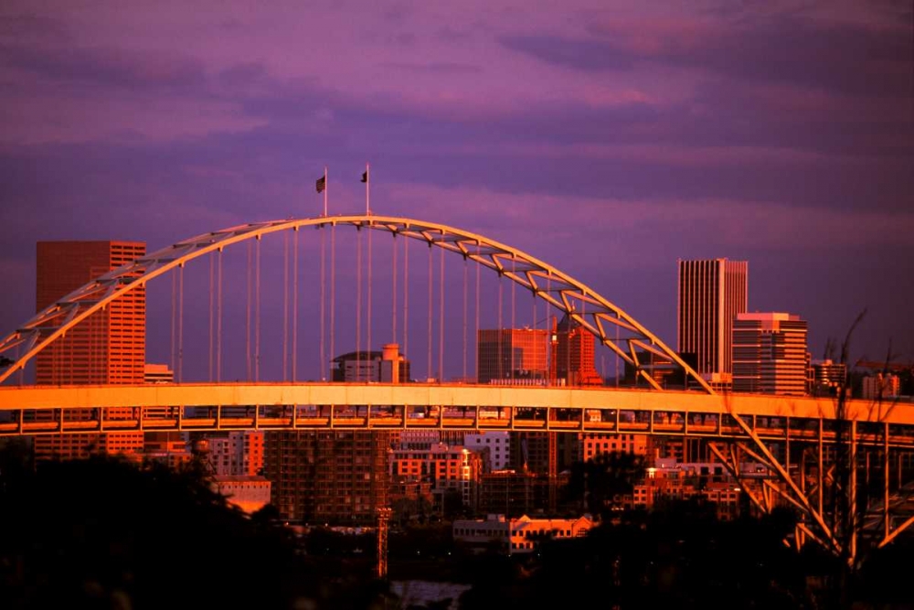 Fremont at Sunset art print by Ike Leahy for $57.95 CAD