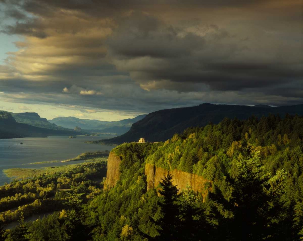 Vista House I art print by Ike Leahy for $57.95 CAD