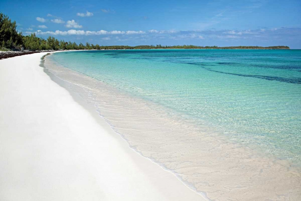Winding Bay Beach I art print by Larry Malvin for $57.95 CAD