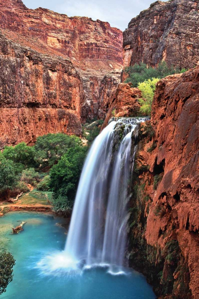 Havasu Falls I art print by Larry Malvin for $57.95 CAD