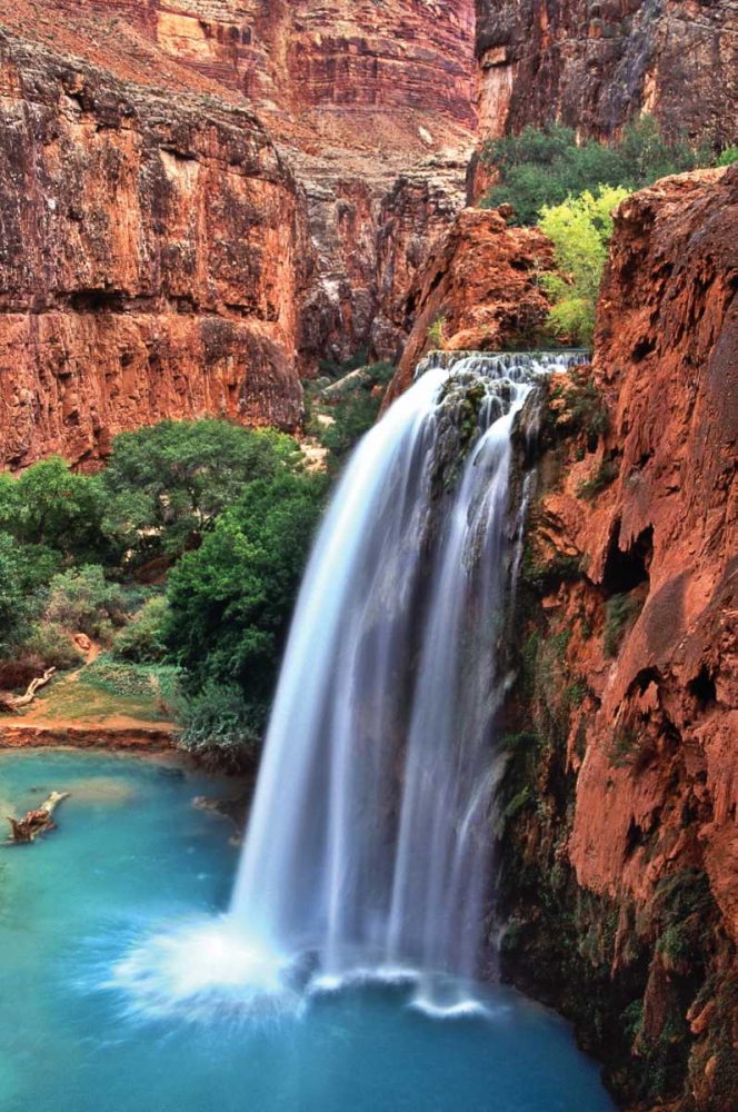 Havasu Falls II art print by Larry Malvin for $57.95 CAD